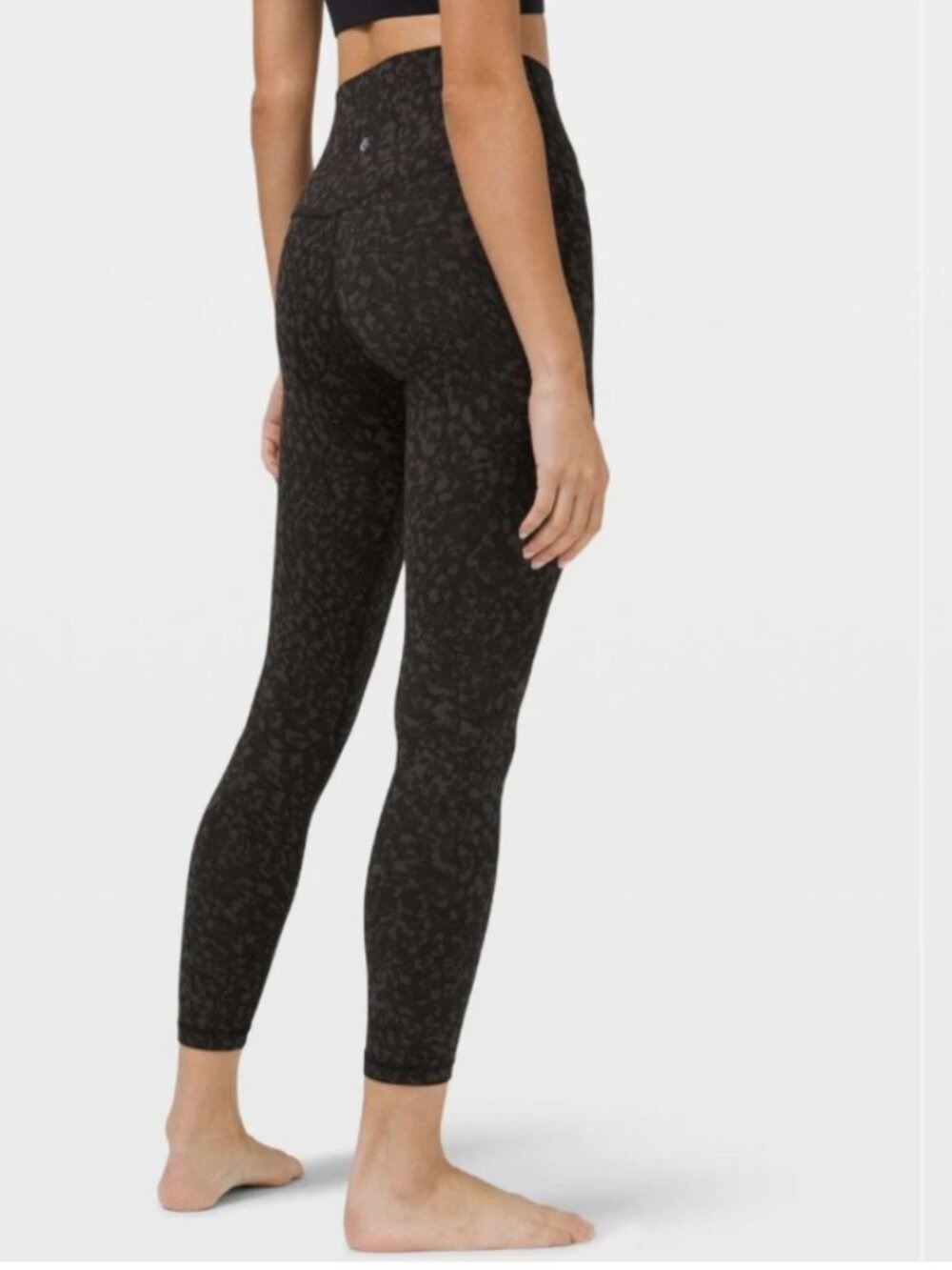Lululemon Size 8 Align High Rise Pant 25" in Wild Thing Camo Dark Olive Multi